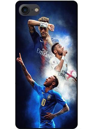 Силиконовый бампер чехол для huawei y5 2018 с рисунком неймар neymar
