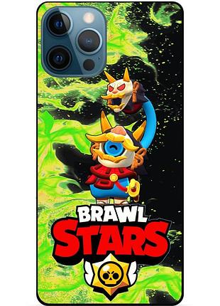 Силиконовый чехол с героем бравл старс brawl stars для xiaomi samsung motorola iphone zte oppo realme nokia отис 2