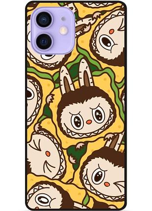 Силіконовий бампер чохол для iphone 11 з малюнком лабубу labubu
