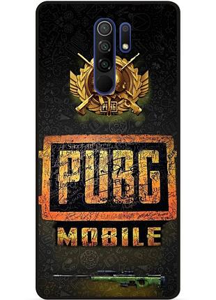 Силіконовий чохол бампер для xiaomi redmi note 8 pro з малюнком пабг pubg