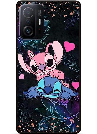 Силіконовий бампер чохол для xiaomi 11t з малюнком стіч stitch