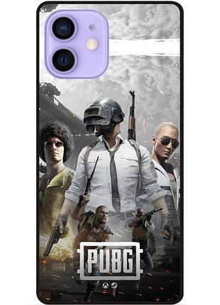 Силіконовий чохол бампер для iphone 11 з малюнком pubg пабг