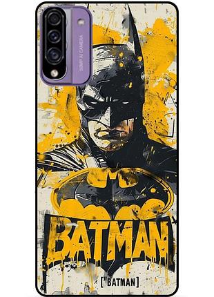 Силіконовий бампер чохол для samsung m20 з малюнком batman dc бэтмен