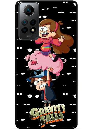Силіконовий чохол бампер для xiaomi redmi note 11 з малюнком гравіті фолз gravity falls
