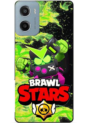 Чехол с героем вирус бит бравл старс brawl stars для xiaomi samsung motorola nokia iphone zte oppo realme