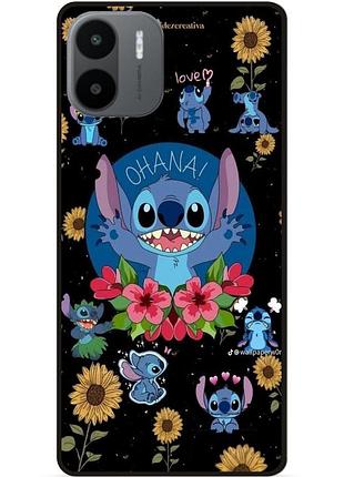 Силіконовий бампер чохол для xiaomi redmi a2 з картинкою стіч stitch