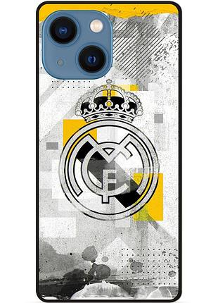 Силіконовий чохол бампер для iphone 13 mini з малюнком real madrid реал мадрид