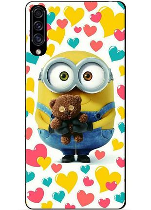 Силиконовый бампер чехол для xiaomi mi 9 se с рисунком миньон боб minion