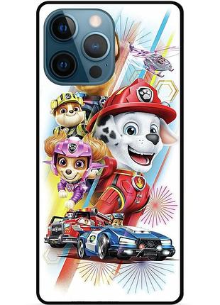 Силиконовый чехол бампер для iphone 12 pro max щенячий патруль