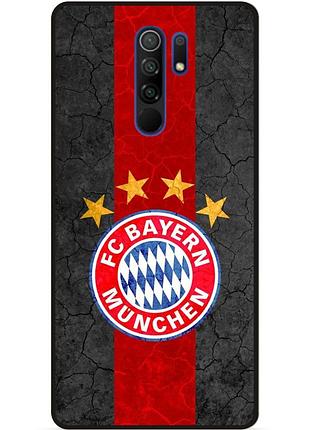 Силіконовий чохол бампер для xiaomi redmi note 8 pro з малюнком бавария мюнхен bayern