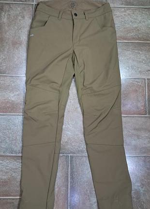 Теплые треккинговые брюки quechua sh 500