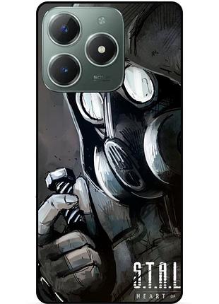 Силіконовий бампер чохол для tecno spark 20 pro з малюнком stalker сталкер