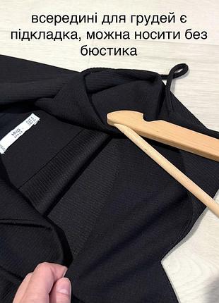 Классное платье в рубчик mango 7