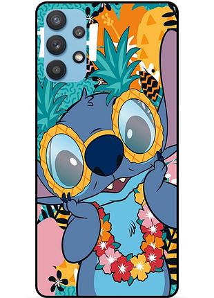 Силіконовий бампер чохол для samsung a23 з малюнком стіч stitch