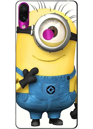 Силиконовый бампер чехол для huawei p20 lite с рисунком миньон кевин minion