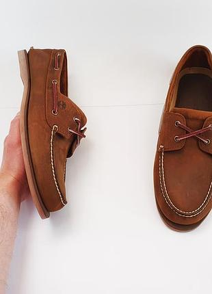 Мужские мокасины топсайдеры timberland 49 31-31.5 см 13.5 uk