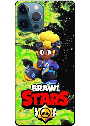 Силіконовий чохол із героєм бравл старс brawl stars для xiaomi samsung motorola iphone zte oppo realme nokia мейсі 4