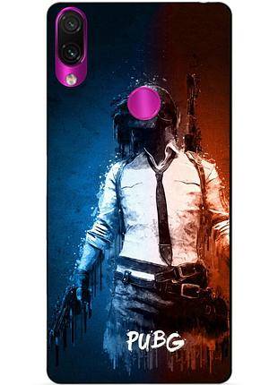 Силіконовий чохол бампер для huawei p20 lite з малюнком pubg пабг