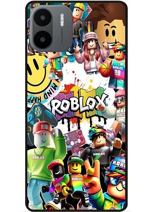 Силиконовый чехол для xiaomi redmi a2 с рисунком роблокс roblox