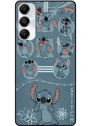 Силіконовий бампер чохол для samsung a56 з картинкою стіч stitch