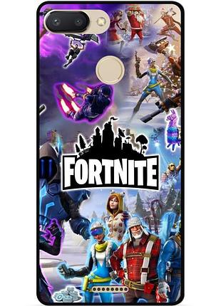 Силіконовий чохол бампер для xiaomi redmi 6 гра fortnite фортнайт