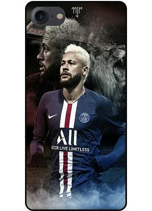Силиконовый бампер чехол для huawei y5 2018 с рисунком neymar неймар