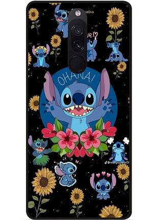 Силиконовый чехол бампер для xiaomi mi 9t / mi 9t pro с картинкой стич stitch