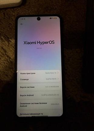 Xiaomi redmi note 14 8/256 смартфон 3