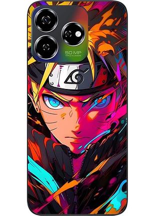 Силиконовый чехол аниме наруто naruto для xiaomi samsung motorola nokia iphone zte oppo realme tecno vivo яркий наруто