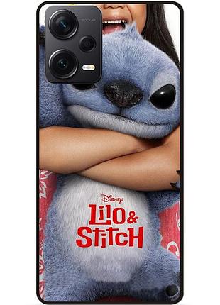 Силіконовий бампер чохол для xiaomi redmi note 12 pro plus стіч stitch