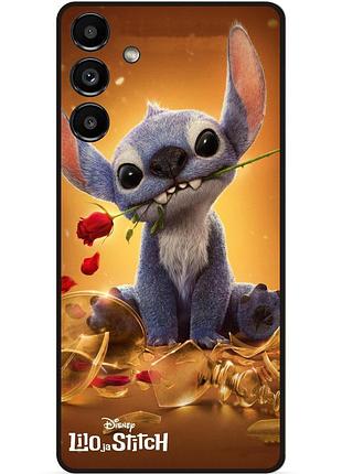 Силіконовий бампер чохол для samsung m13 стіч stitch