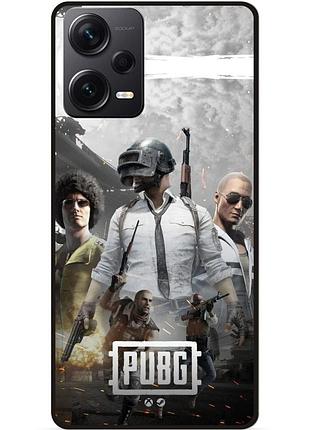 Силіконовий чохол бампер для xiaomi redmi note 12 pro plus з малюнком pubg пабг