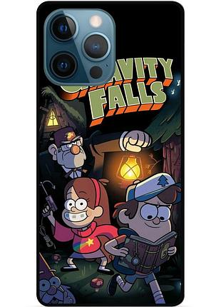 Силіконовий чохол бампер для iphone 11 pro з малюнком гравіті фолз gravity falls
