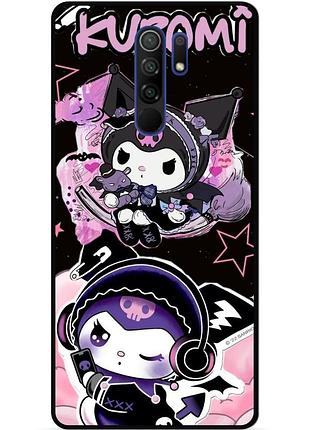 Силіконовий бампер чохол для xiaomi redmi 9 з малюнком kuromi куроми