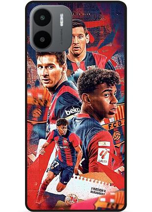 Чехол силиконовый бампер для xiaomi redmi a2 с рисунком ламин ямаль lamine yamal messi