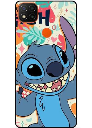 Силіконовий бампер чохол для xiaomi redmi 9c з малюнком stitch стіч