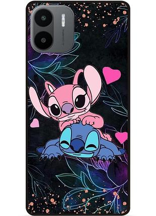 Силиконовый чехол бампер для xiaomi redmi a2 с рисунком стич stitch