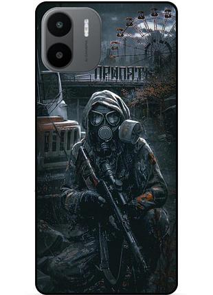 Силіконовий бампер чохол для xiaomi redmi a2 з малюнком stalker сталкер
