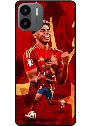 Силіконовий чохол бампер для xiaomi redmi a2 з малюнком lamine yamal ламин ямаль