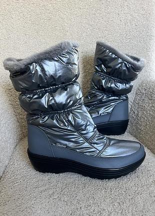 Зимові жіночі  водонепроникні чоботи  термо черевики дутики skechers adventure (waterproof) снігоходи 41 розмір
