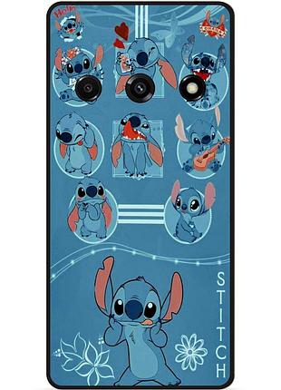Силиконовый бампер чехол для xiaomi redmi a3 с картинкой stitch стич