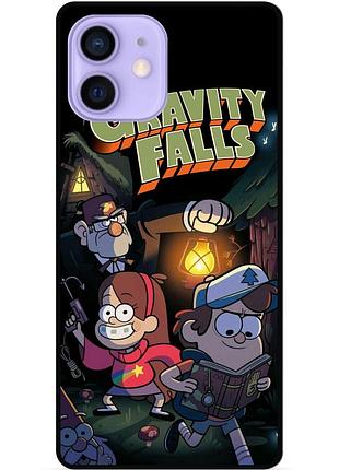 Силиконовый бампер чехол для iphone 11 с картинкой гравити фолз gravity falls