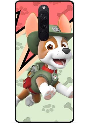 Чехол силиконовый для xiaomi redmi 8 с рисунком трекер щенячий патруль