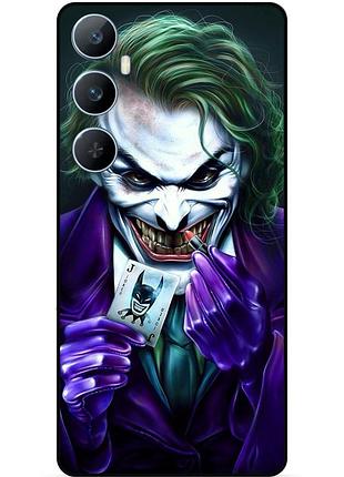 Силіконовий бампер чохол для realme c65 з малюнком joker джокер