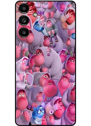 Силіконовий чохол бампер для samsung s21 з малюнком головоломка