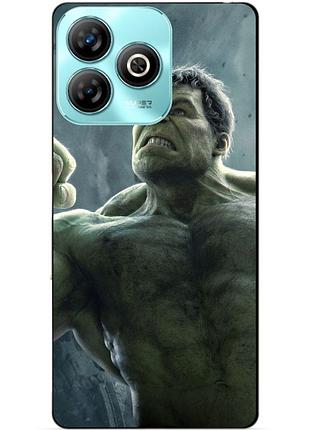 Силіконовий чохол бампер для zte blade a75 з малюнком халк marvel hulk