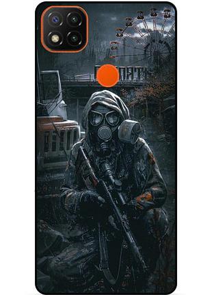 Чехол силиконовый бампер для zte blade 20 smart с картинкой stalker сталкер