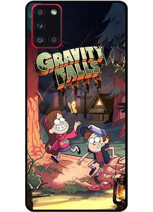 Силиконовый бампер чехол для samsung m31 с рисунком gravity falls гравити фолз