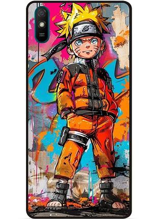 Чехол силиконовый бампер для huawei y5 2019 с рисунком наруто аниме marvel naruto