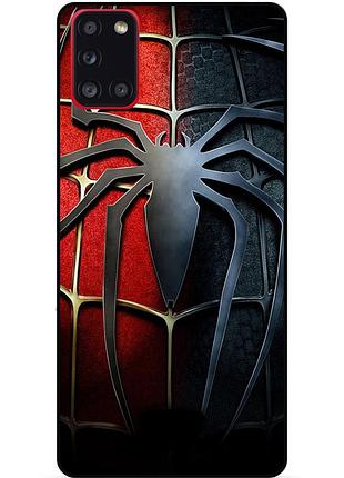 Силіконовий чохол бампер для samsung a41 з малюнком людина-павук spider man
